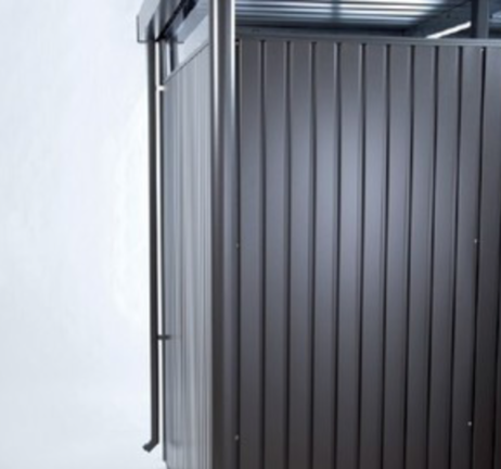 Set odkvapových zvodov HighLine® strieborná-metalická