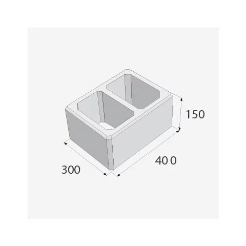 SIMPLE BLOCK tvarovka stĺpiková HX 1/30/AF hladký tehlový