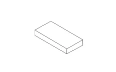 Strieška 60x30x10 cm