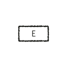 Štvorstranne štiepaná /pre vytvorenie polovičky) k dvojstranne štiepaná 39x19x19 cm