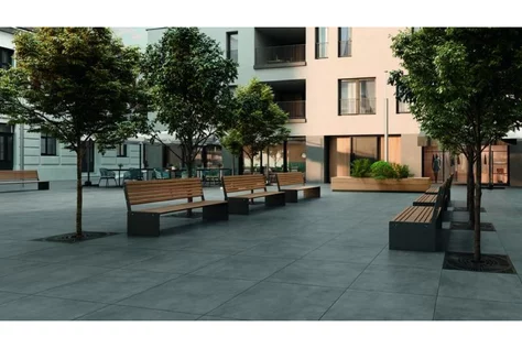 Terasová dlažba Villeroy & Boch Memphis 60x60x2cm Silver Grey