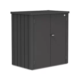 Terasová skriňa Romeo® L tmavosivá-metalická
