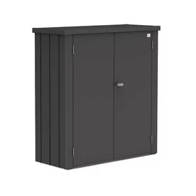 Terasová skriňa Romeo® M tmavosivá-metalická