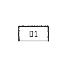 Trojstranne štiepaná (pre vytvorenie polovičky) k jednostane štiepaná 39x19x19 cm