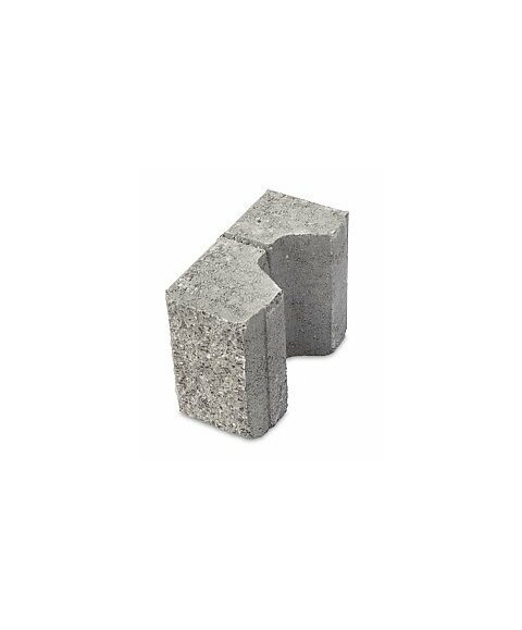 Tvárnica CASSER 1/4 3-strany štiepané 9,6x19,5x14,8cm dolomite