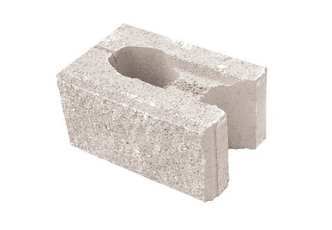 Tvárnica CASSER 3/4 3-strany štiepané 30x19,5x14,8cm biely