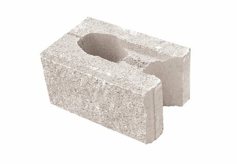 Tvárnica CASSER 3/4 3-strany štiepané 30x19,5x14,8cm biely