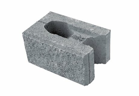 Tvárnica CASSER 3/4 3-strany štiepané 30x19,5x14,8cm grafitový