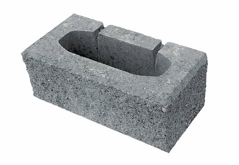 Tvárnica CASSER 3B 3-strany štiepané 39,6x19,5x14,8cm grafitový