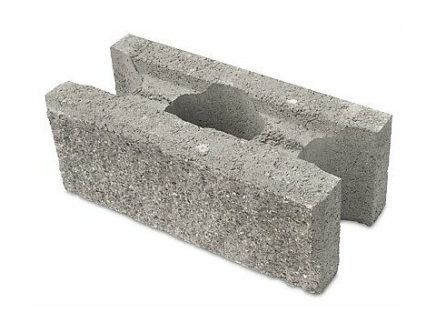 Tvárnica CASSER celý 2-strany štiepané 39,6x19,5x14,8cm granito