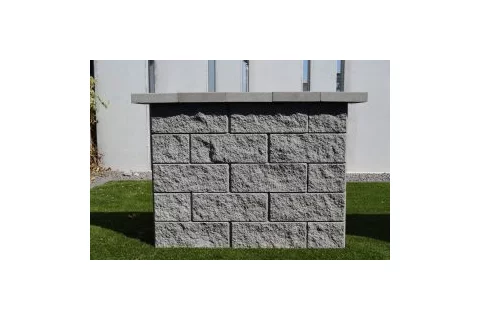 Tvárnica CASSER DUO celý 2-strany štiepané 40x20x15 cm sivý