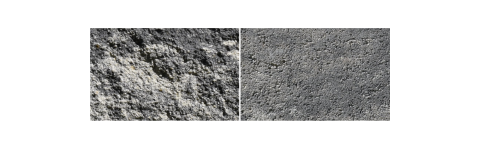 Tvárnica CASSER MONO celý 1-strana štiepaná/ 1-hladká 40x20x15 cm granito