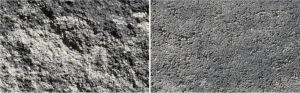 Tvárnica CASSER MONO celý 1-strana štiepaná/ 1-hladká 40x20x15 cm granito