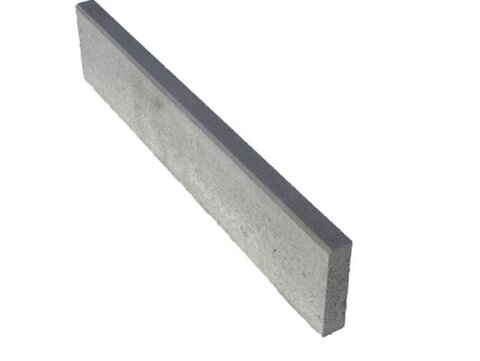 Záhradný obrubík ABO 12-20 100/20/5cm čierny rovná hrana