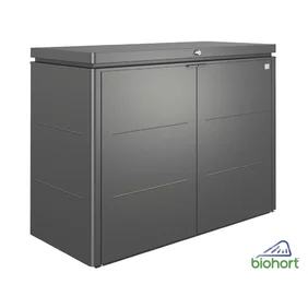 Záhradný Úložný Box HighBoard 160 tmavosivá-metalická