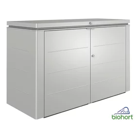 Záhradný Úložný Box HighBoard 200 strieborná-metalická