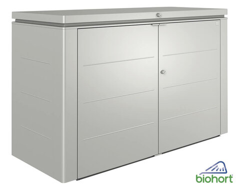 Záhradný Úložný Box HighBoard 200 strieborná-metalická