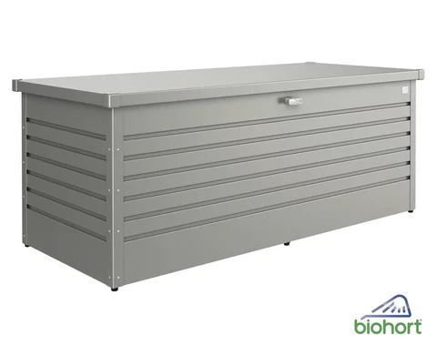 Záhradný Úložný Box HobbyBox 180 kremeňovosivá-metalická