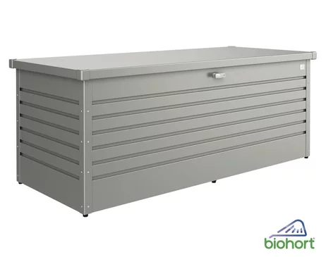 Záhradný Úložný Box HobbyBox 180 kremeňovosivá-metalická