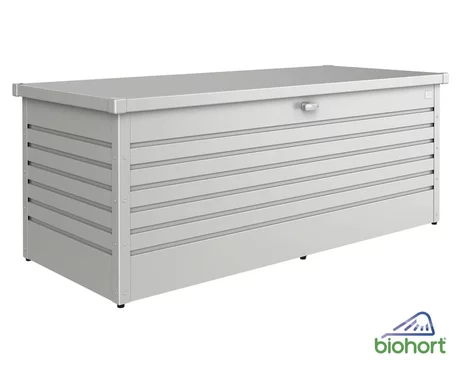 Záhradný Úložný Box HobbyBox 180 strieborná-metalická