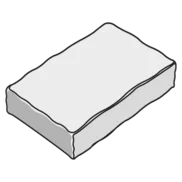 zákrytová doska 30x19,5x7cm