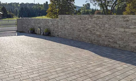 Zámková Dlažba ARRET Š15 8cm čadič tieňovaný