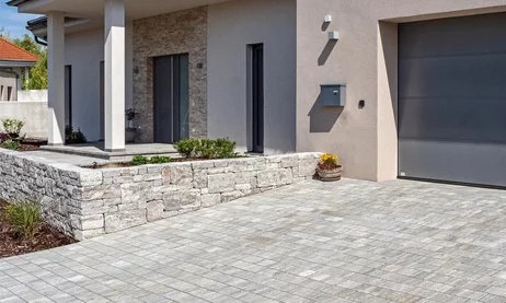 Zámková Dlažba ARRET Š15 8cm čadič tieňovaný