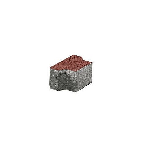 Zámková Dlažba BEATON polovička 8cm červená