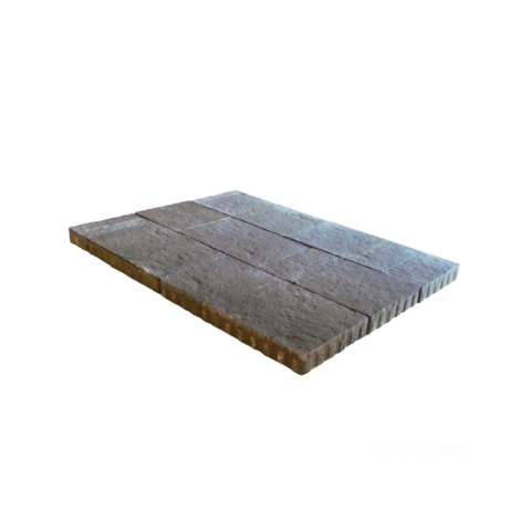 Zámková Dlažba CARCASSONNE 6cm Bazalt