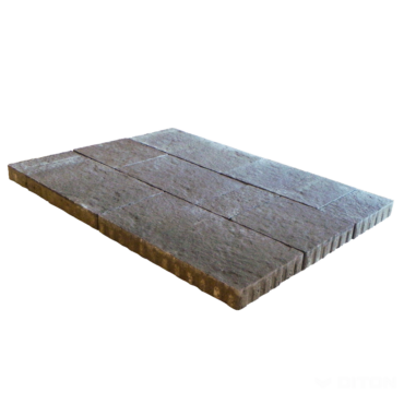 Zámková Dlažba CARCASSONNE 6cm Bazalt