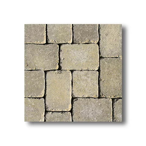 Zámková Dlažba CASTELLO® ANTICO 12,5/12,5/6cm oker melírovaná