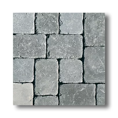 Zámková Dlažba CASTELLO® ANTICO 18,7/12,5/6cm sivo-čierna melírovaná