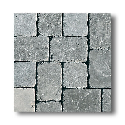 Zámková Dlažba CASTELLO® ANTICO 18,7/12,5/6cm sivo-čierna melírovaná