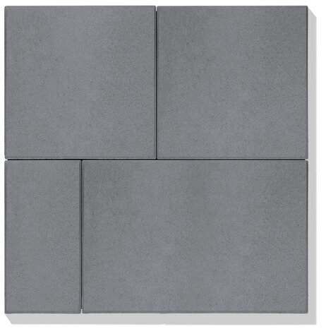 Zámková Dlažba CITY® XL 50x50x8 cm platinová