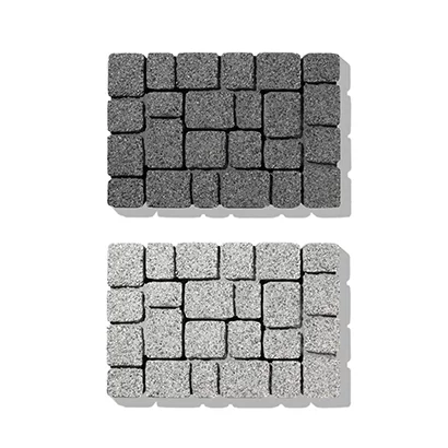 Zámková Dlažba CUBE® AQUAFLAIR 40x20x6cm sivá žula