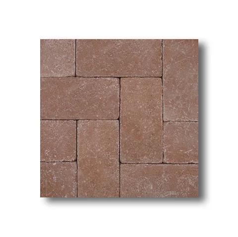 Zámková Dlažba GRAMINI 24,4x12,2x5cm tehlová červená
