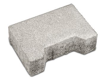 Zámková Dlažba HÁČKO 8cm Krajovka sivá