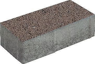 Zámková Dlažba KLASIKO® 6 20x10x6cm hnedá