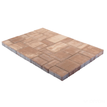 Zámkova dlažba Kombi 6 cm cappuccino