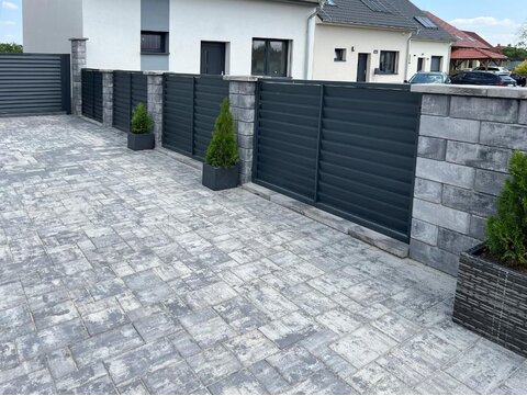 Zámkova dlažba Kombi 6 cm marmo