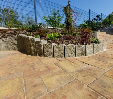 Zámkova dlažba Kombi 6 cm tropico