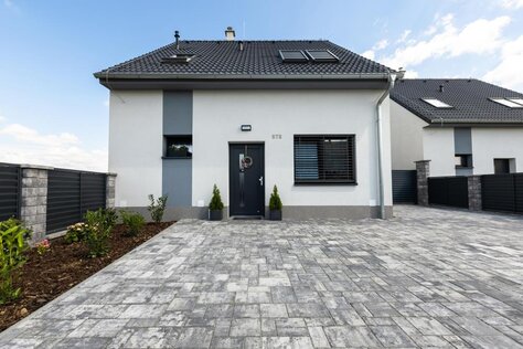 Zámkova dlažba Kombi 8 cm marmo