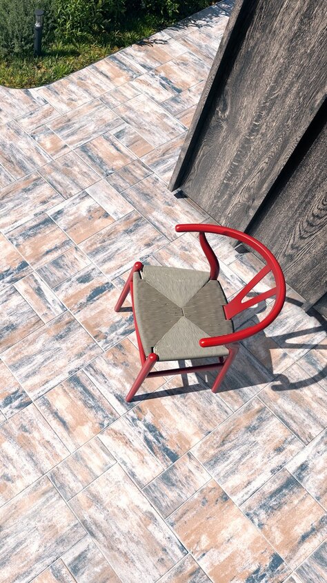 Zámková Dlažba KOMBI MAX 6cm melír Capua