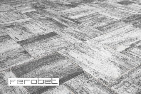 Zámková Dlažba KOMBI MAX 6cm melír Prato