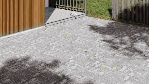 Zámková Dlažba KOMBI MAX 8cm melír Prato