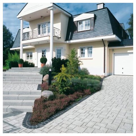 Zámková Dlažba LA LINIA® kombi 6cm granit svetlá