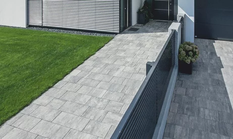 Zámková Dlažba LIMES 4,5cm čadič tieňovaný