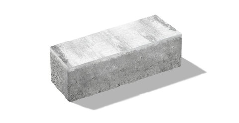 Zámkova Dlažba LINEO 8cm bielo-grafitová