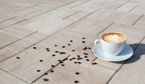 Zámková Dlažba PARKO KOMBI 6cm melír Latte