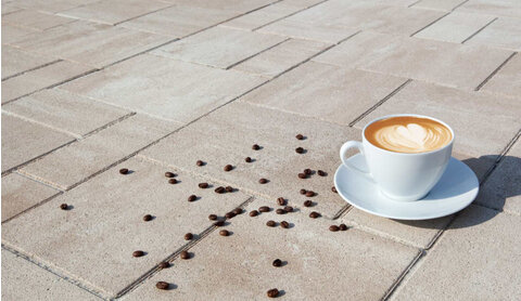 Zámková Dlažba PARKO KOMBI 6cm melír Latte